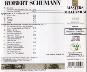 Robert Schumann - Scenes from Childhood. Masters of the Millennium - Img 2