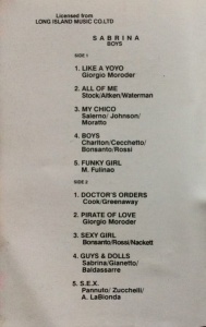 Sabrina – Boys - Img 2