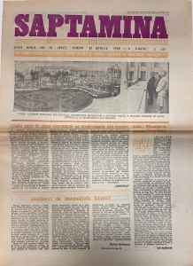 Saptamana, nr. 16, 21 aprilie 1989