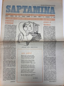 Saptamana, nr. 23, 9 iunie 1989