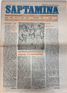 Saptamana, nr. 44, 3 noiembrie 1989