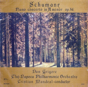 Schumann – Piano concerto in A Minor Op.54. Concert pentru pian si orchestra in La Minor, Op. 54. Dan Grigore, Cluj-Napoca Philharmonic Orchestra, conductor Cristian Mandeal