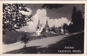 Sinaia. Castelul Peles (necirculata)