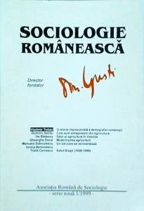 Sociologie Romaneasca, seria noua, nr. 1, 1999