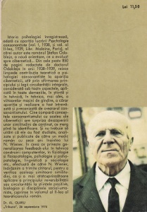 Stefan Odobleja - Psihologia consonantista si cibernetica - Img 2