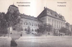 Tarnaveni Diciosanmartin Prefectura (circa 1910, necirculata)