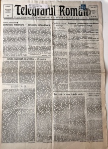 Telegraful roman, nr. 43-44, 15 noiembrie 1990. Foaie religioasa editata de Arhiepiscopia Ortodoxa Romana a Sibiului