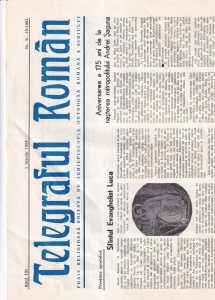 Telegraful roman, nr. 9-10, martie 1984. Foaie religioasa editata de Arhiepiscopia Ortodoxa Romana a Sibiului