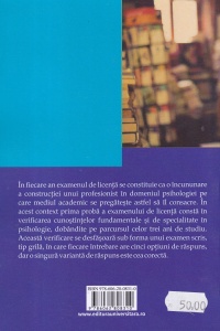Teste grila pentru examenul de licenta. Psihologie, editia a 2-a revizuita si adaugita - Img 2
