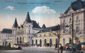 Timisoara. Gara Domnita Elena (circulata 1923)