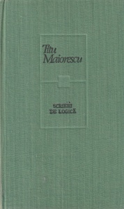 Titu Maiorescu - Scrieri de logica