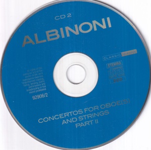 Tomaso Albinoni - Oboe Concertos Complete, Op. 7 and 9 (3 CD) - Img 4
