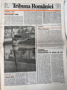Tribuna Romaniei, nr. 209, 15 iulie 1981