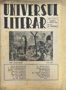 Universul Literar, anul LIV, nr. 8, 11 martie 1945
