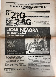 Zig Zag Magazin, nr. 27, 11-17 septembrie 1990