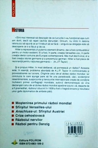 A. J. P. Taylor - Originile celui de-al doilea razboi mondial - Img 2