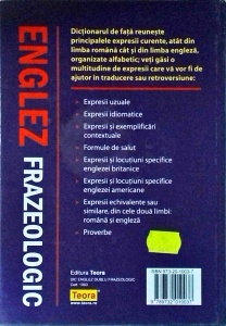 Adriana Nicolescu - Dictionar englez-roman/ roman-englez frazeologic - Img 2