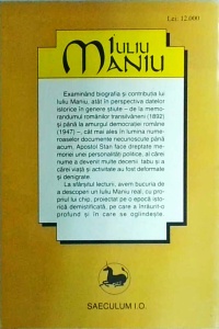 Apostol Stan - Iuliu Maniu. Biografia unui mare roman - Img 2