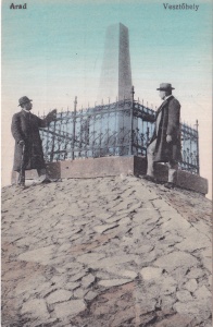 Arad. Vesztőhely (circa 1910, necirculata)