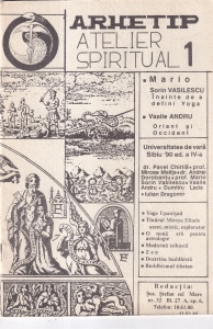 Arhetip. Atelier Spiritual, numarul 1 / 1990