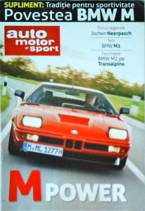 Auto Motor si Sport. Traditie pentru sportivitate – Povestea BMW M. Supliment al numarului 230, Ianuarie 2017