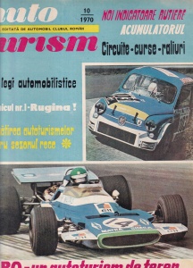 Autoturism. Revista editata de Automobil Clubul Roman, nr. 10, 1970
