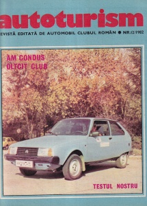 Autoturism. Revista editata de Automobil Clubul Roman, nr. 12/1982