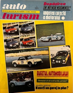 Autoturism. Revista editata de Automobil Clubul Roman, nr. 3, 1971