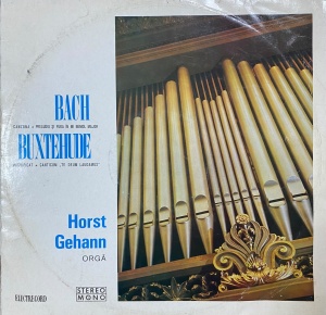 Bach, Buxtehude – Recital De Orga. Horst Gehann orga