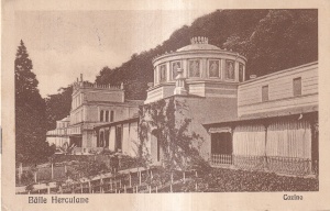 Baile Herculane. Cazino (circulata 1923)