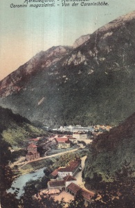 Baile Herculane / Herkulesfurdo. Coronini magaslatrol (circulata 1912)
