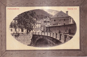Baile Herculane / Herkulesfurdo. Cserna hid (necirculata)
