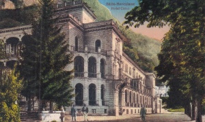 Baile-Herculane. Hotel Carol (circulata 1929)
