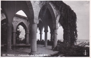 Balcic. Colonade Din Parcul Regal (1939, necirculata)
