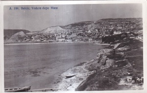 Balcic. Vedere depe mare (necirculata)