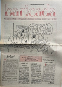 Baricada, nr. 25, 3 iulie 1990