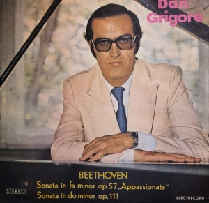 Beethoven – Sonata in Fa Minor Op. 57 "Appassionata" - Sonata In Do Minor Op. 111. Dan Grigore