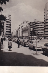 Bucuresti - B-dul Nicolae Balcescu (circulata 1957)