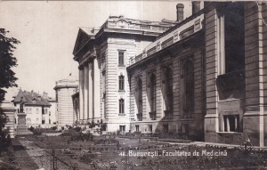 Bucuresti. Facultatea de Medicina (interbelica, necirculata)