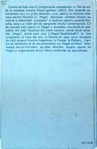 C. I. Gulian - Hegel - Img 2