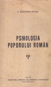 C. Radulescu-Motru - Psihologia poporului roman (1937)