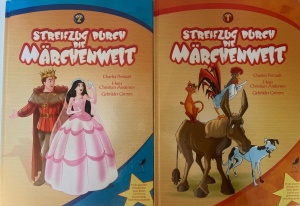 Charles Perrault, Hans Christian Andersen, Gebruder Grimm - Streifzug durch die Marchenwelt, 2 volume, cu ilustratii de Alexandru Sabo