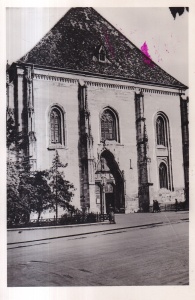 Cluj. Intrarea In Biserica Sft Mihai (necirculata)