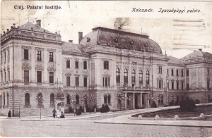 Cluj. Palatul Iustitie (1915, circulata 1924)