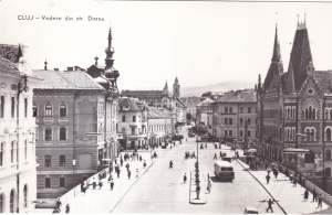 Cluj. Vedere din str. Dozsa (necirculata)
