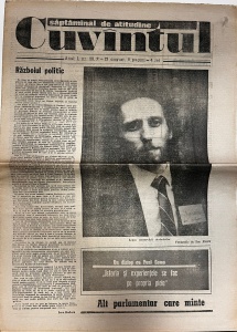 Cuvantul, nr. 28, 7-13 august 1990