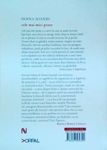 Doina Ioanid - Cele mai mici proze - Img 2