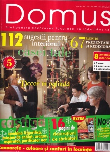 Domus. Idei pentru decorarea locuinţei la îndemâna ta, nr. 12-01, decembrie 2006 / ianuarie 2007