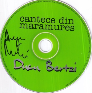 Ducu Bertzi – Cantece din Maramures (cu autograful artistului) - Img 3