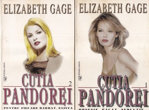 Elizabeth Gage - Cutia pandorei, 2 volume